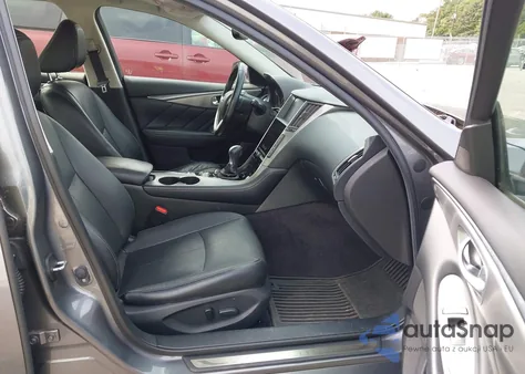 2015 Infiniti Q50 Premium from USA, damaged, VIN JN1BV7AP2FM331830